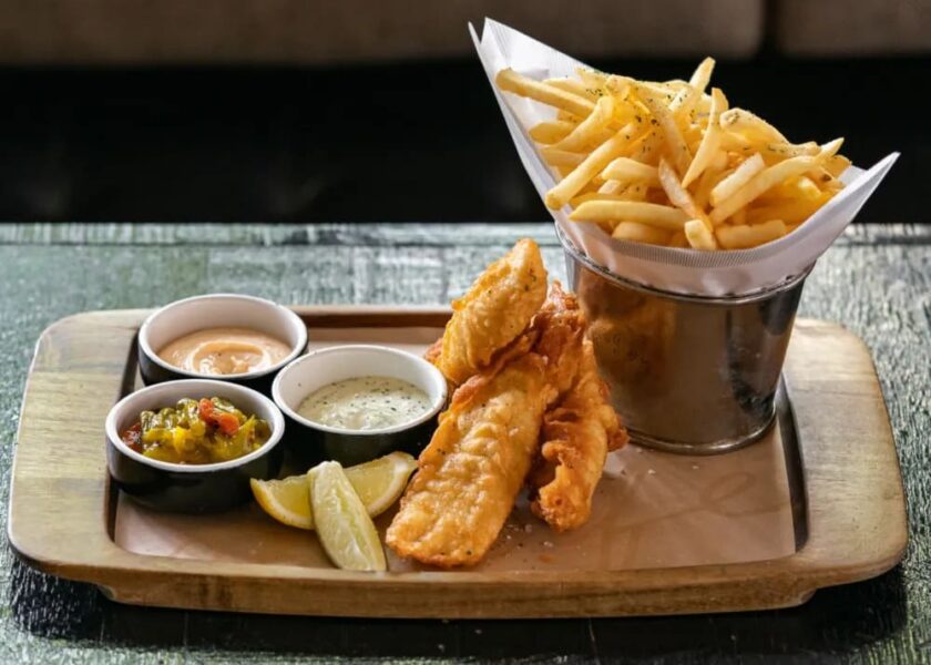 P.S.Cafe - Harding Road - Tiger Beer Battered Fish and Chips