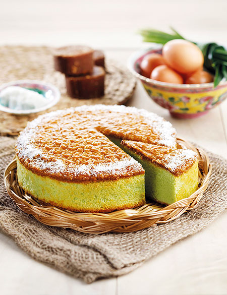Best pandan chiffon cakes in Singapore