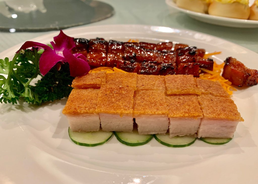 roast pork belly with crispy skin
