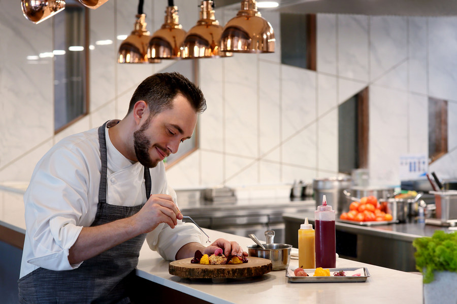 Chef de cuisine Benjamin Halat of CURATE at Resorts World Sentosa