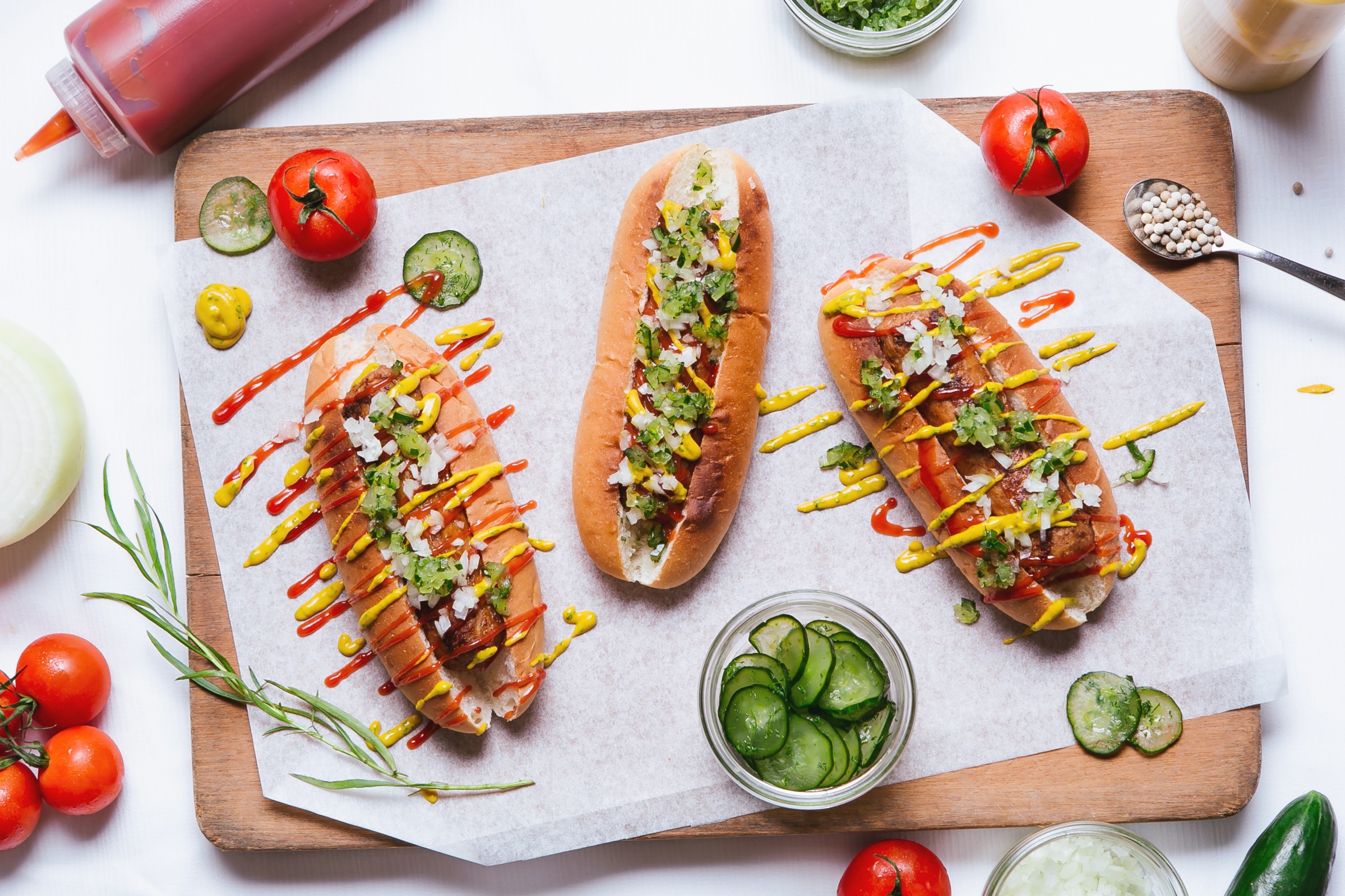 , Enjoy plant-based hot dogs from Beyond Sausage at Grand Hyatt Singapore