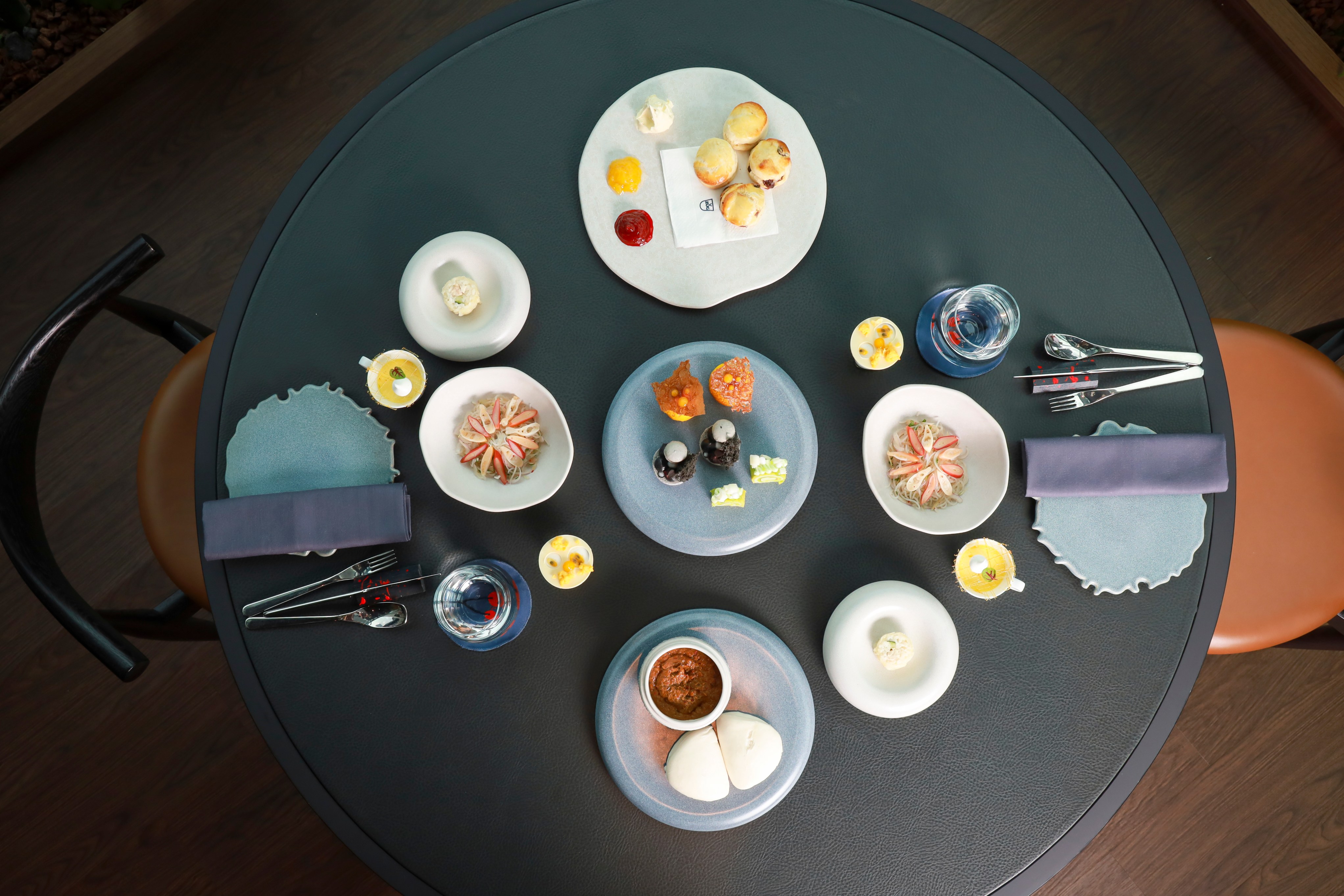 , Pastry chef Joe Leong creates a weekend high tea menu at V Dining