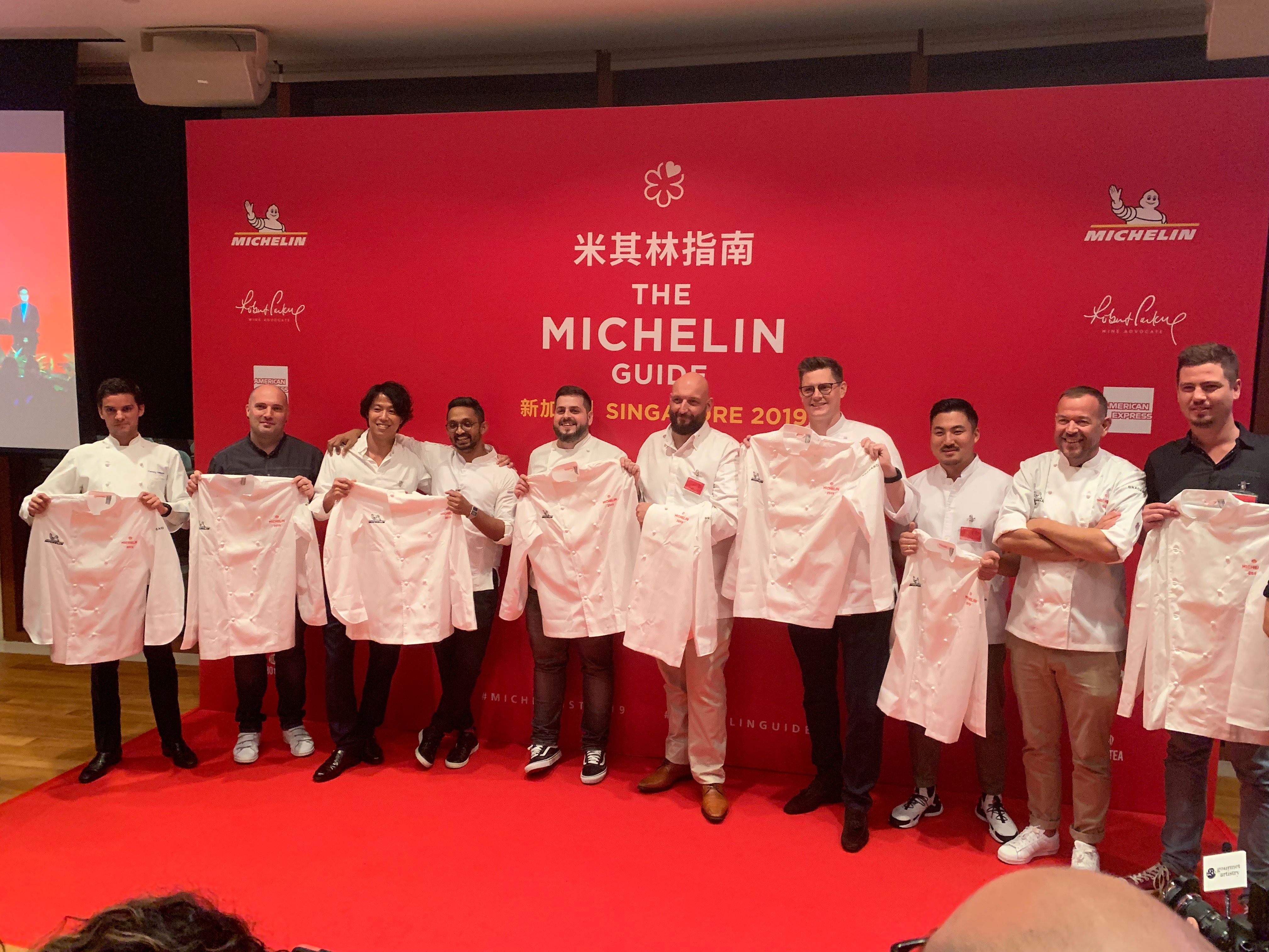 , The full list of 44 restaurants in MICHELIN Guide Singapore 2019