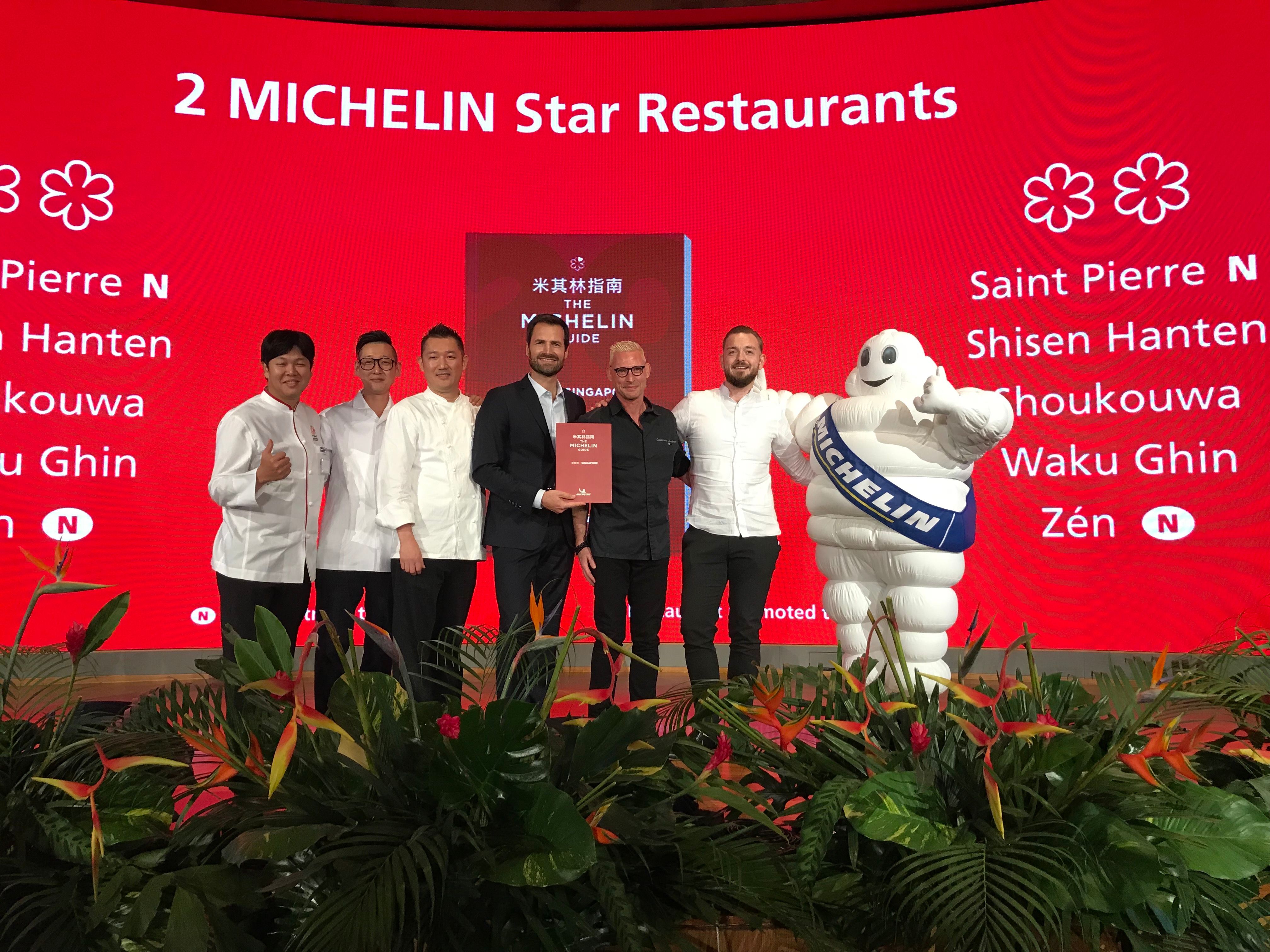 , The full list of 44 restaurants in MICHELIN Guide Singapore 2019