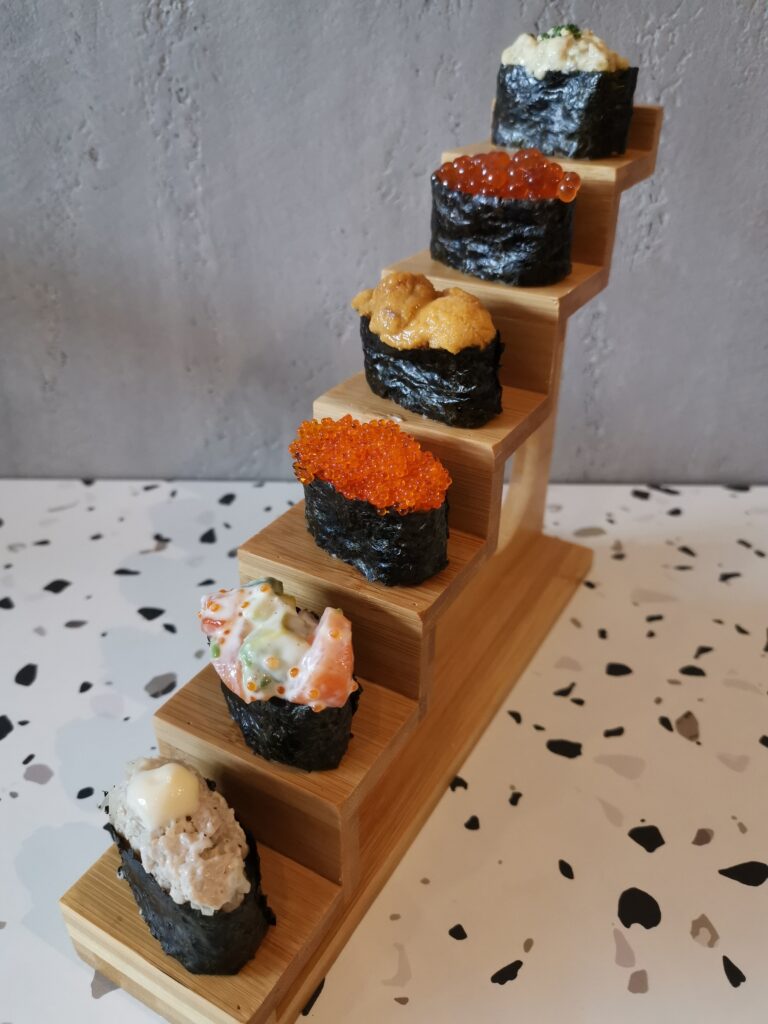 , Award-winning sakes and mod sushi at Takeshi-San