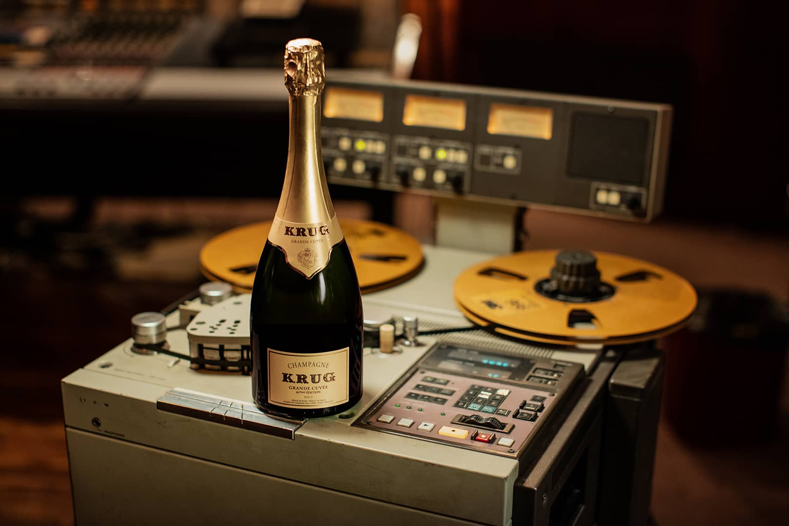 , Immerse into the creation of Krug with evocative music