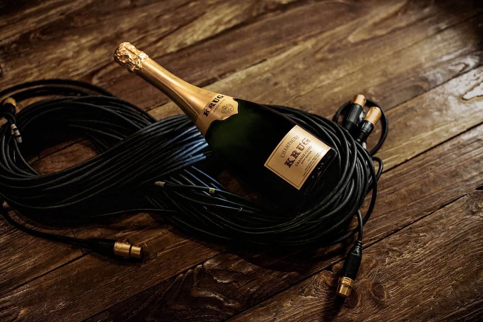 , Immerse into the creation of Krug with evocative music