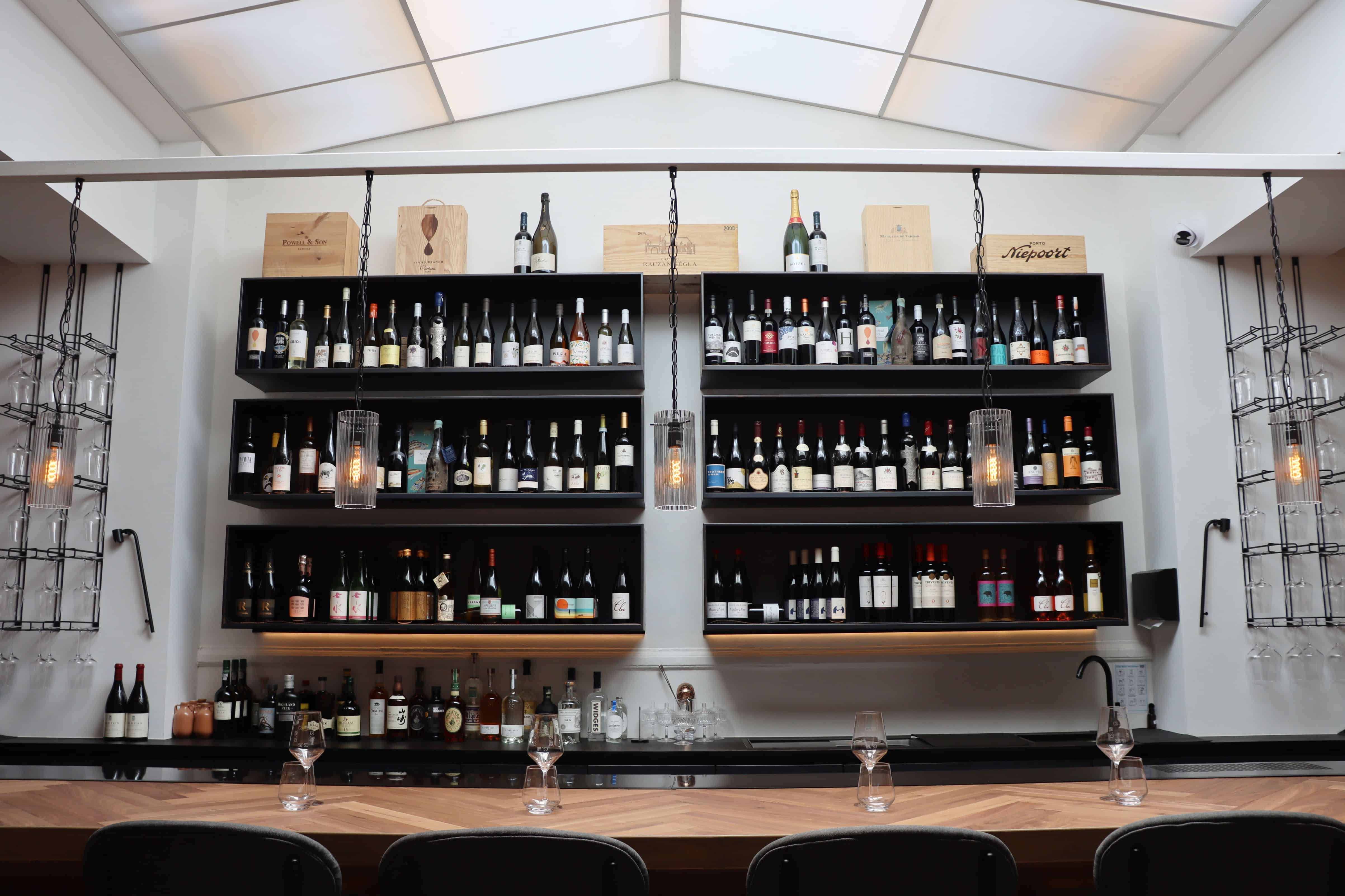 , Club Street Wine Room shows another side of wine with eclectic and trending labels