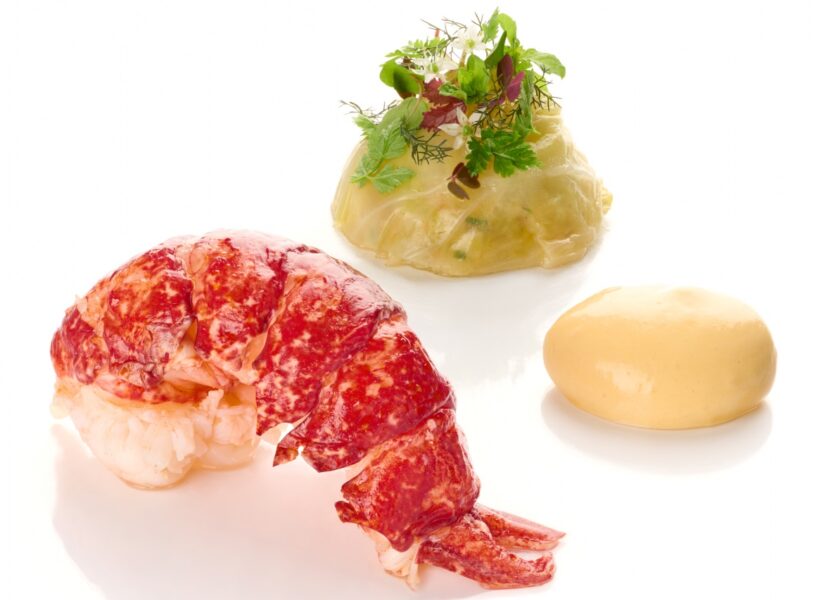 Scottish Lobster with Hipsy Cabbage and Brown Butter