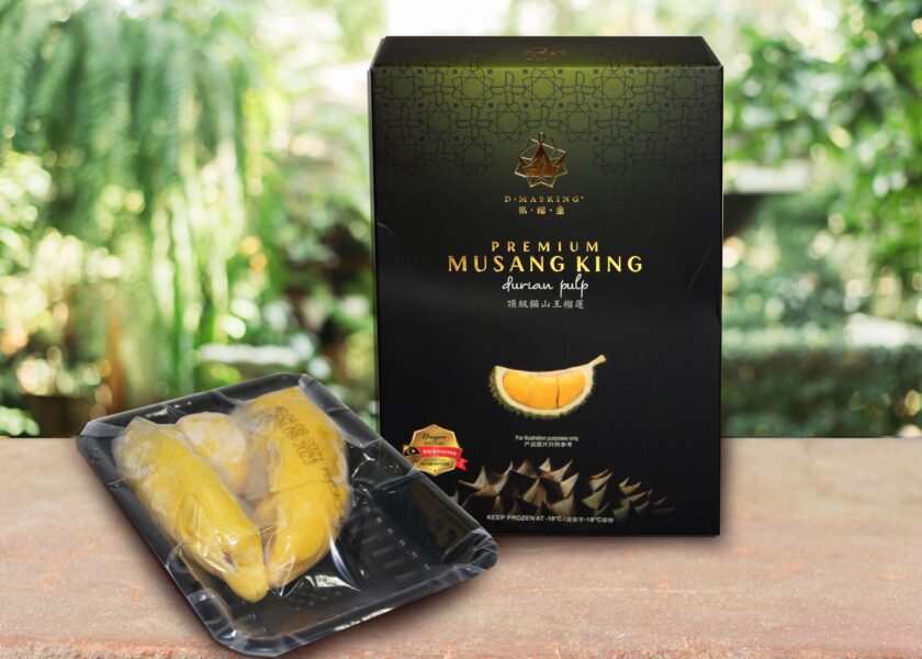 Frozen Premium Musang King Durian Seed Pulp