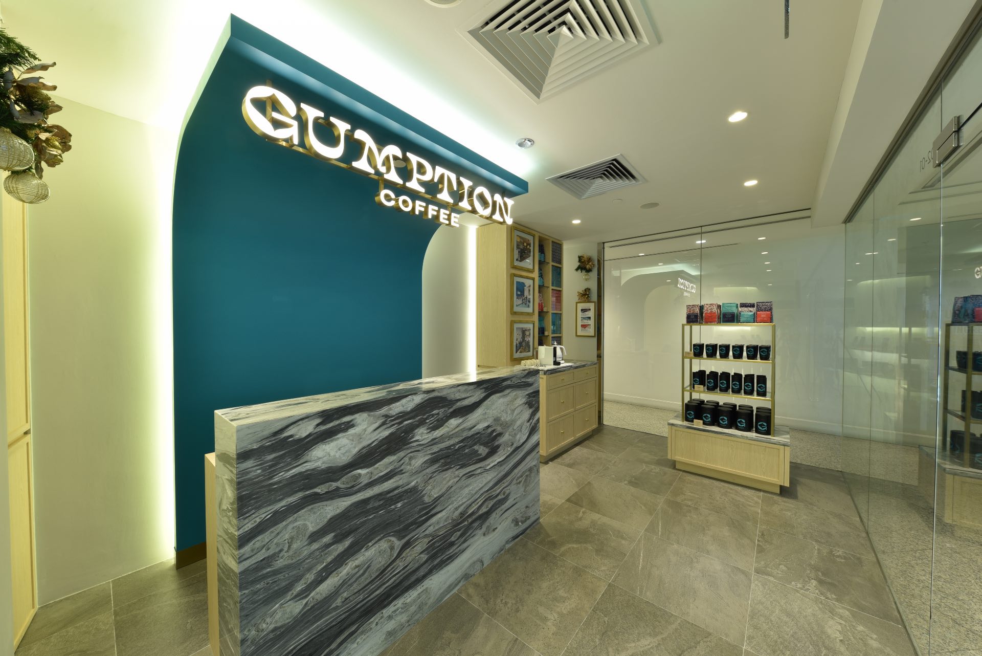 Gumption coffee at Wheelock Place