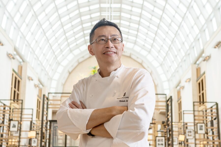 Executive pastry chef Richard Long