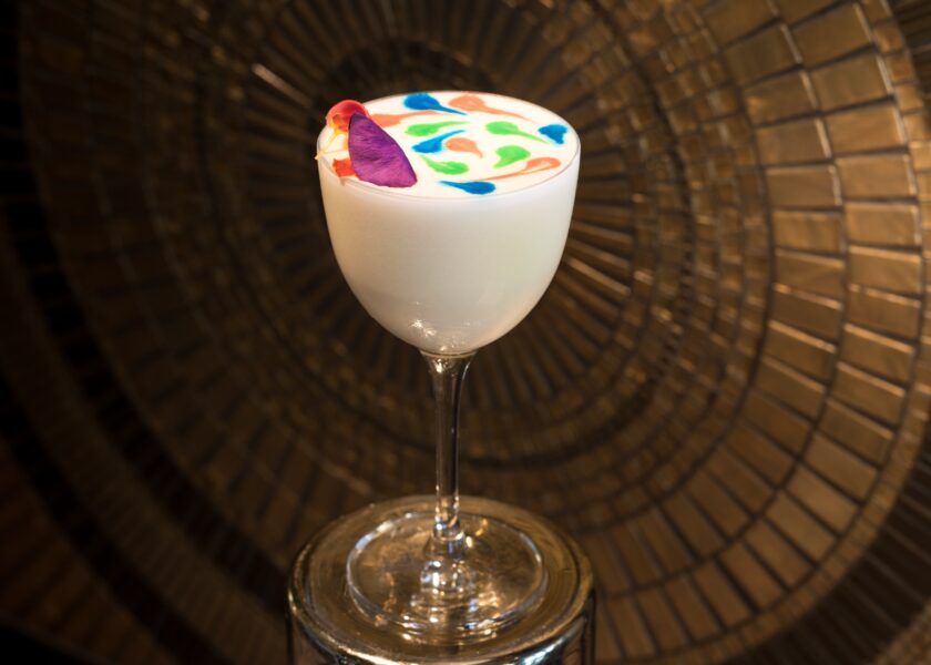 Holi from Mo Bar's new menu, inspired by the festival of colours