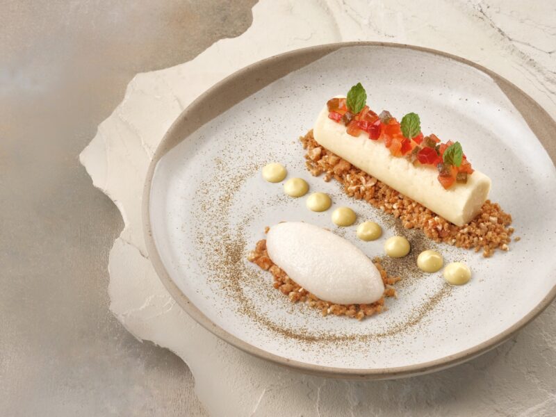 Indonesian beloved dessert, Gethuk a la The Kelusa at Samsara Ubud