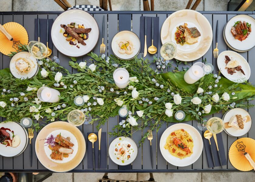 , An exclusive outdoor garden dining experience by Siri House and Veuve Clicquot