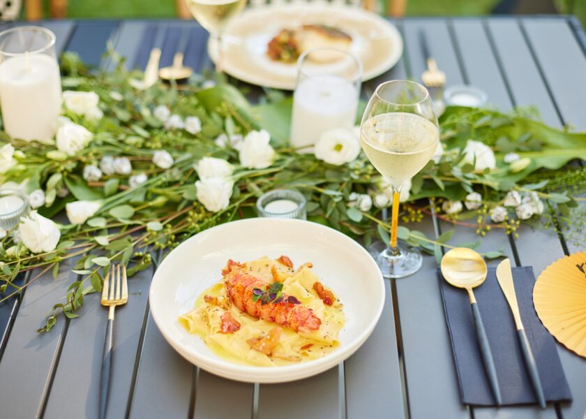 , An exclusive outdoor garden dining experience by Siri House and Veuve Clicquot