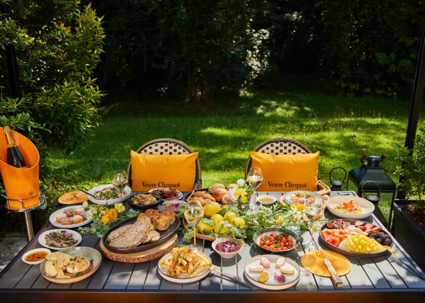 , An exclusive outdoor garden dining experience by Siri House and Veuve Clicquot