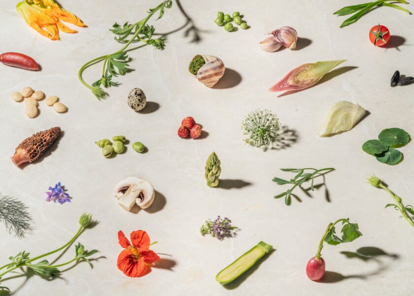 , Spring creations inspired by a bustling garden in first bloom await at Marguerite