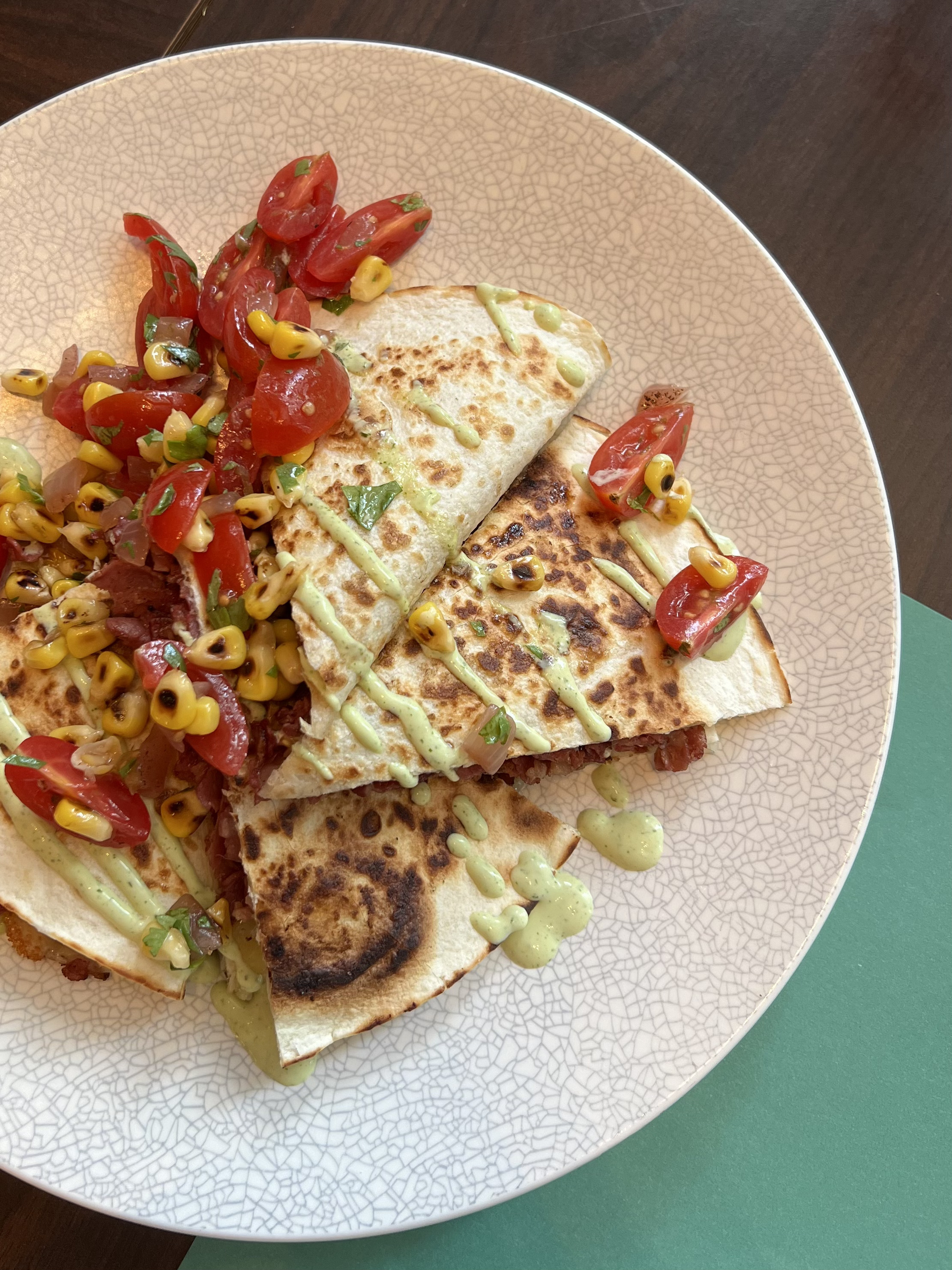 The Marmalade Pantry - Corned Beef Quesadilla
