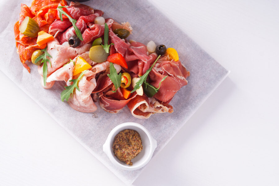 Tagliere Misto, Alto Restaurant & Bar's assorted cold cuts for the Italian Sunday Brunch