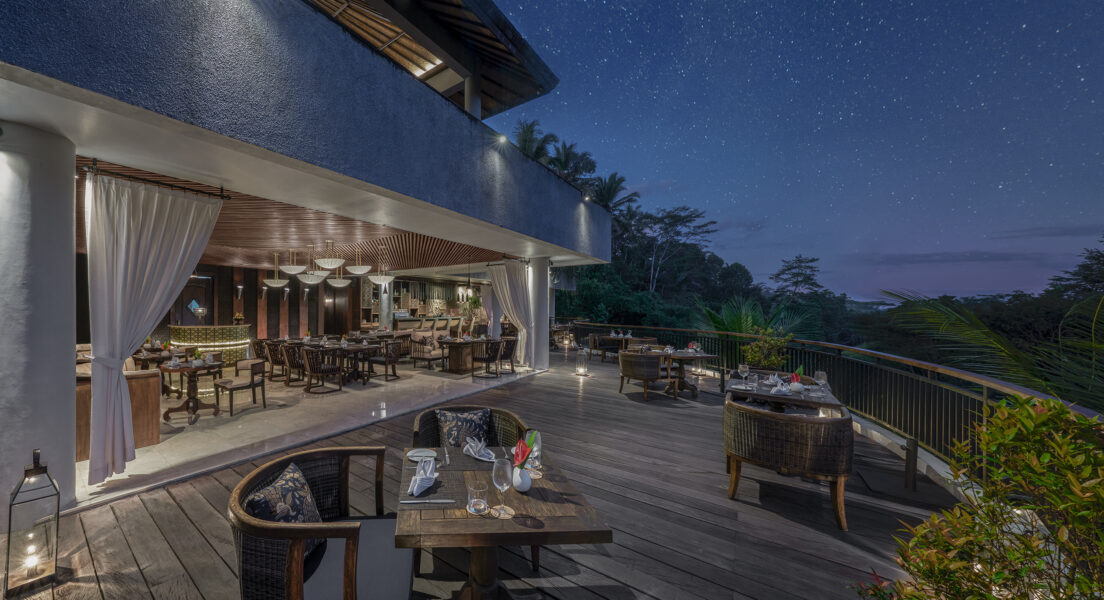 Dine under the stars at The Kelusa, Samsara Ubud