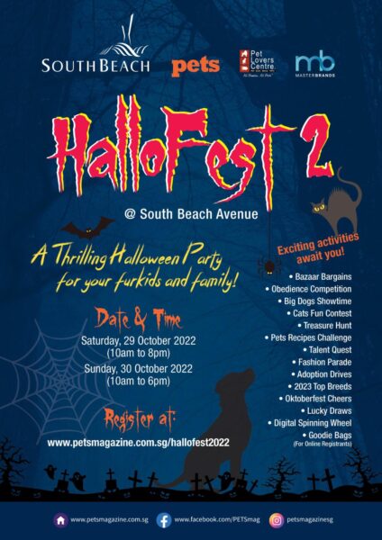, Get ready for a pawsome time this Halloween 2022 at HalloFest 2, South Beach Avenue
