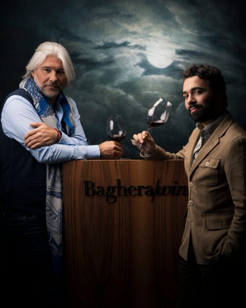 Michael Ganne, Chief Executive Director and co-founder of Baghera/wines and Arthur Leclerc Director Singapore