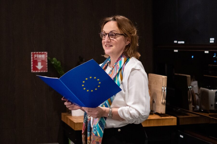 H.E. Iwona Piórko, Ambassador of the European Union to Singapore at EU food workshop