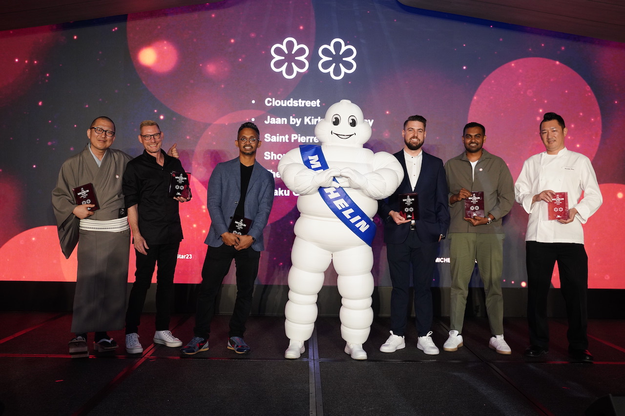 Highlights of the newly launched Michelin Guide Singapore 2023