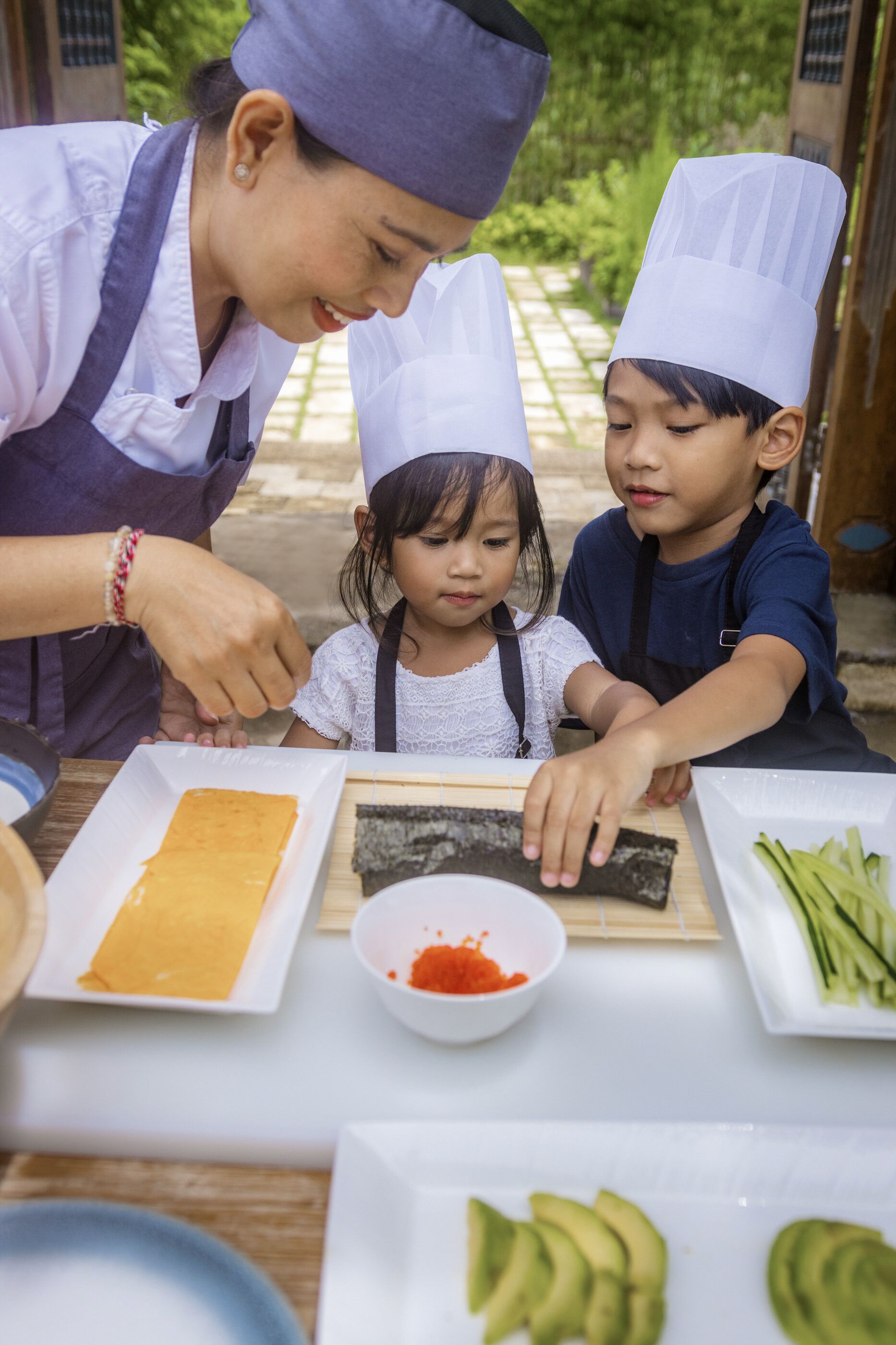 Jumeirah Bali's Sushi Making Activities