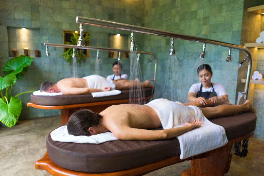 rain shower treatment Mélia bali YHI spa