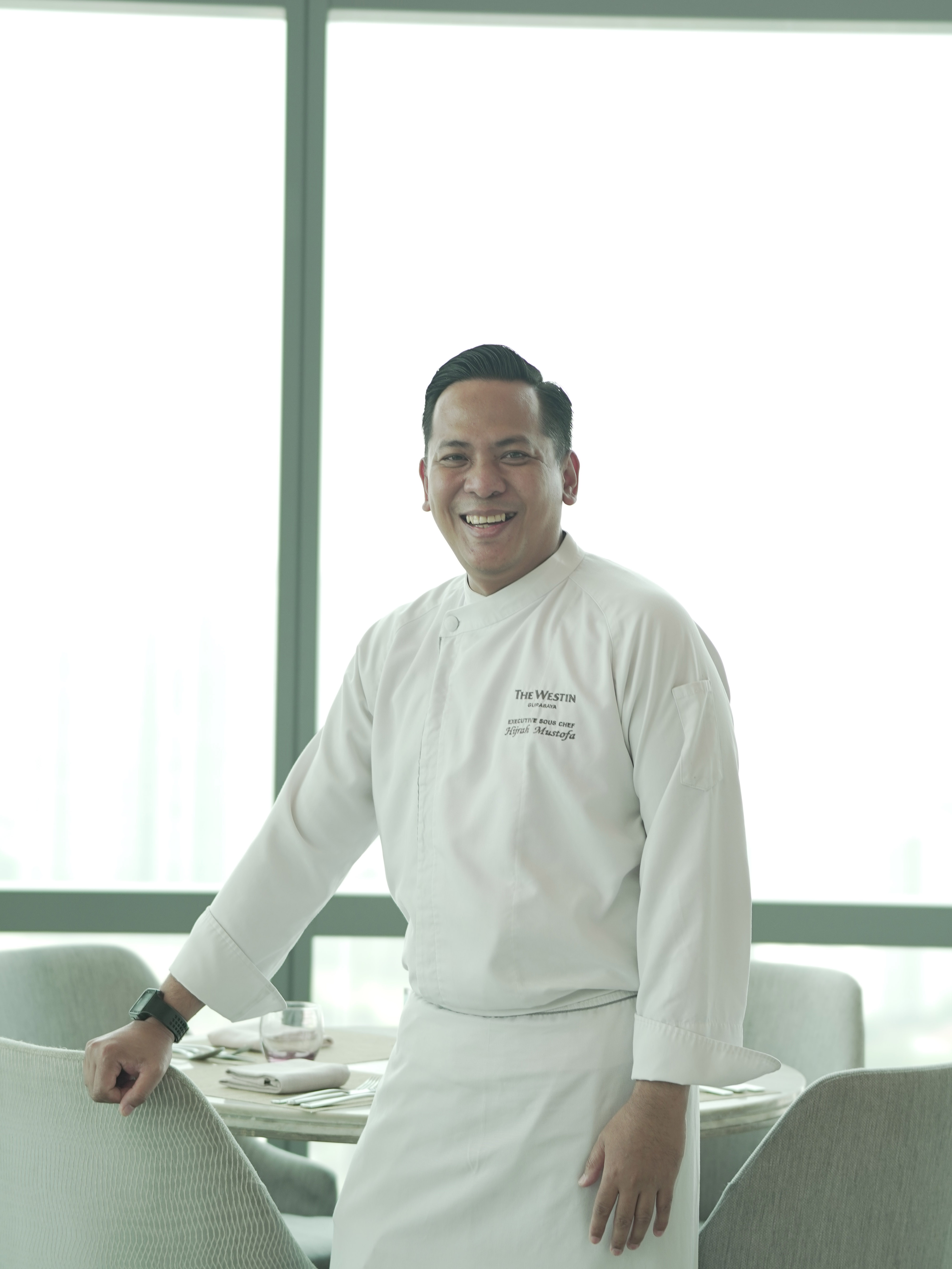 The Westin Surabaya's Executive Chef, Hijrah Mustofa Putra