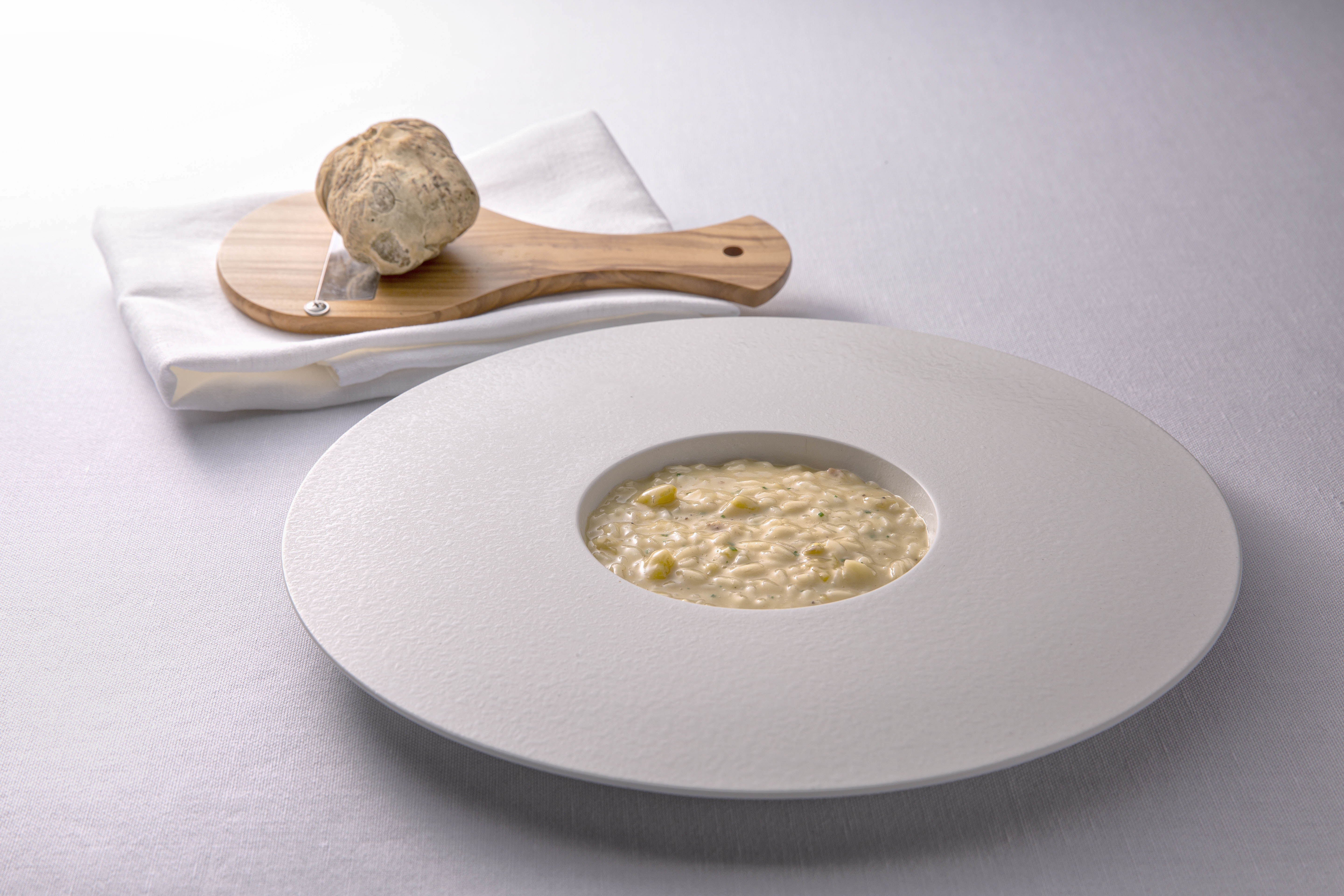 Risotto al Parmigiano Reggiano e Tartufo Bianco