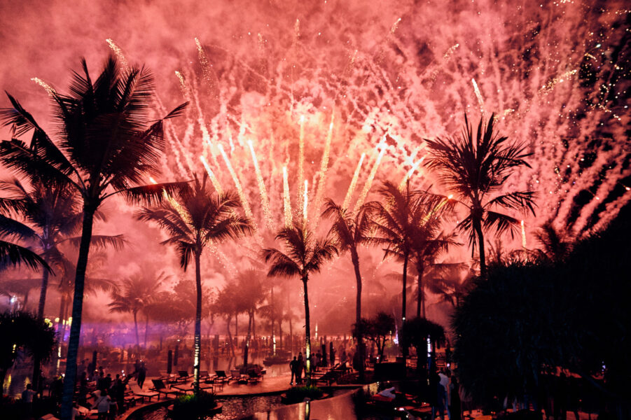 Christmas and New Year in Bali.