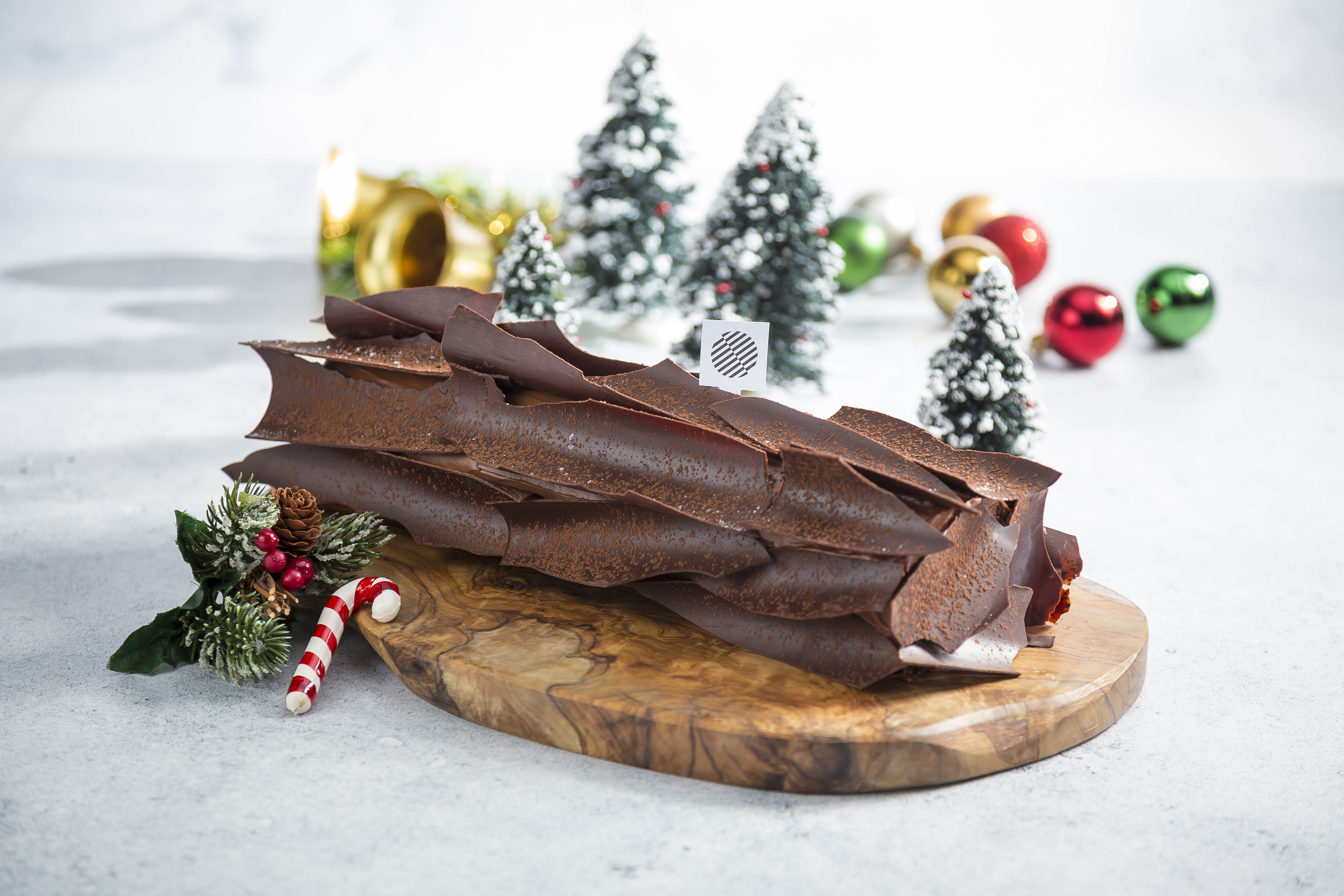 Celebrate the Festive Season with Pullman Bandung Grand Central's Yule Log Chocolate