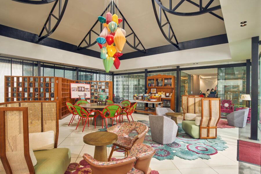 Hotel Indigo Singapore Katong allows guests to immerse themselves in Singapore's rich peranakan (Chinese-Malay) culture.