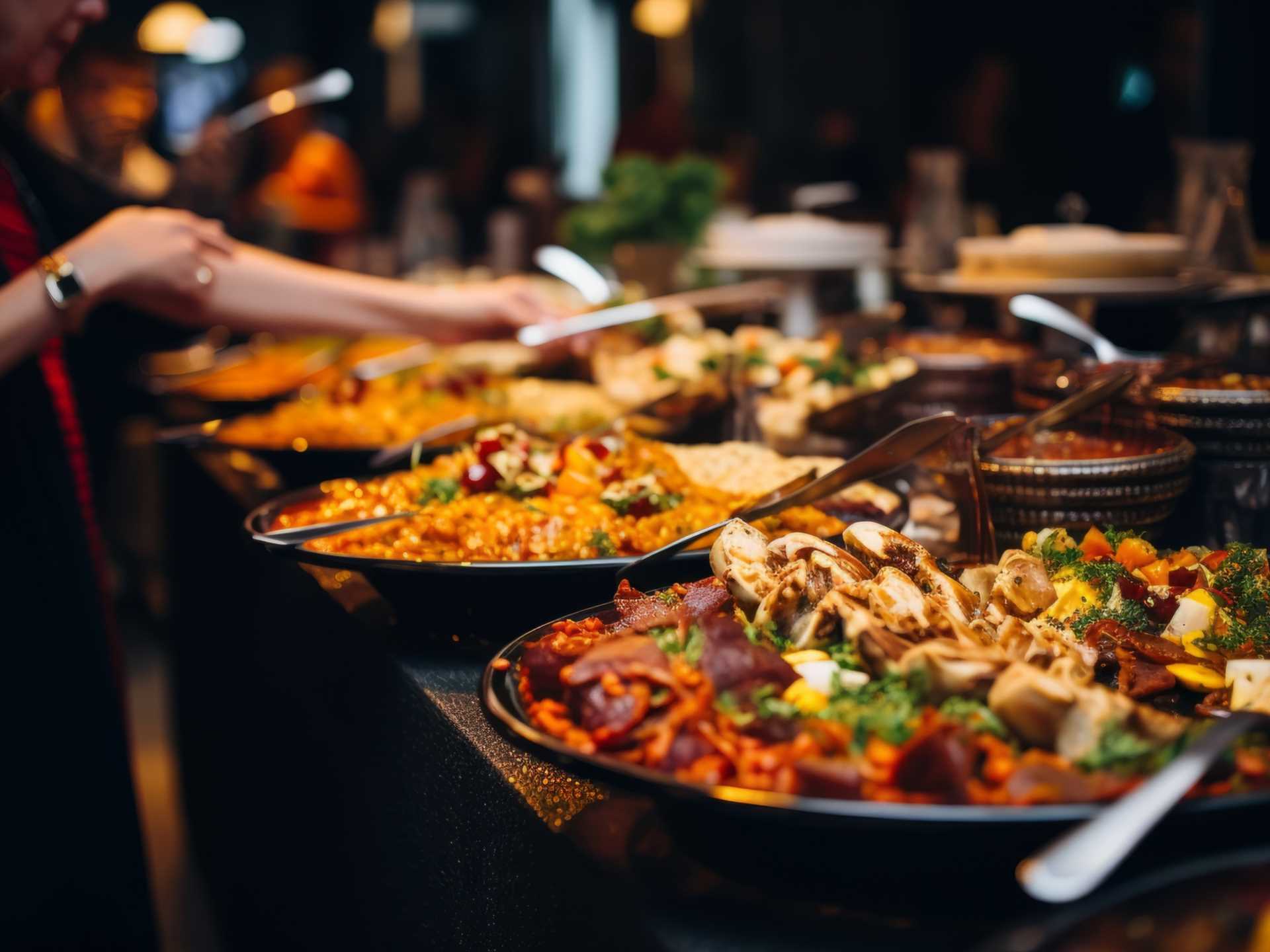 Queen's Catering Bali serves authentic Indian foods in Indian wedding events in Bali.
