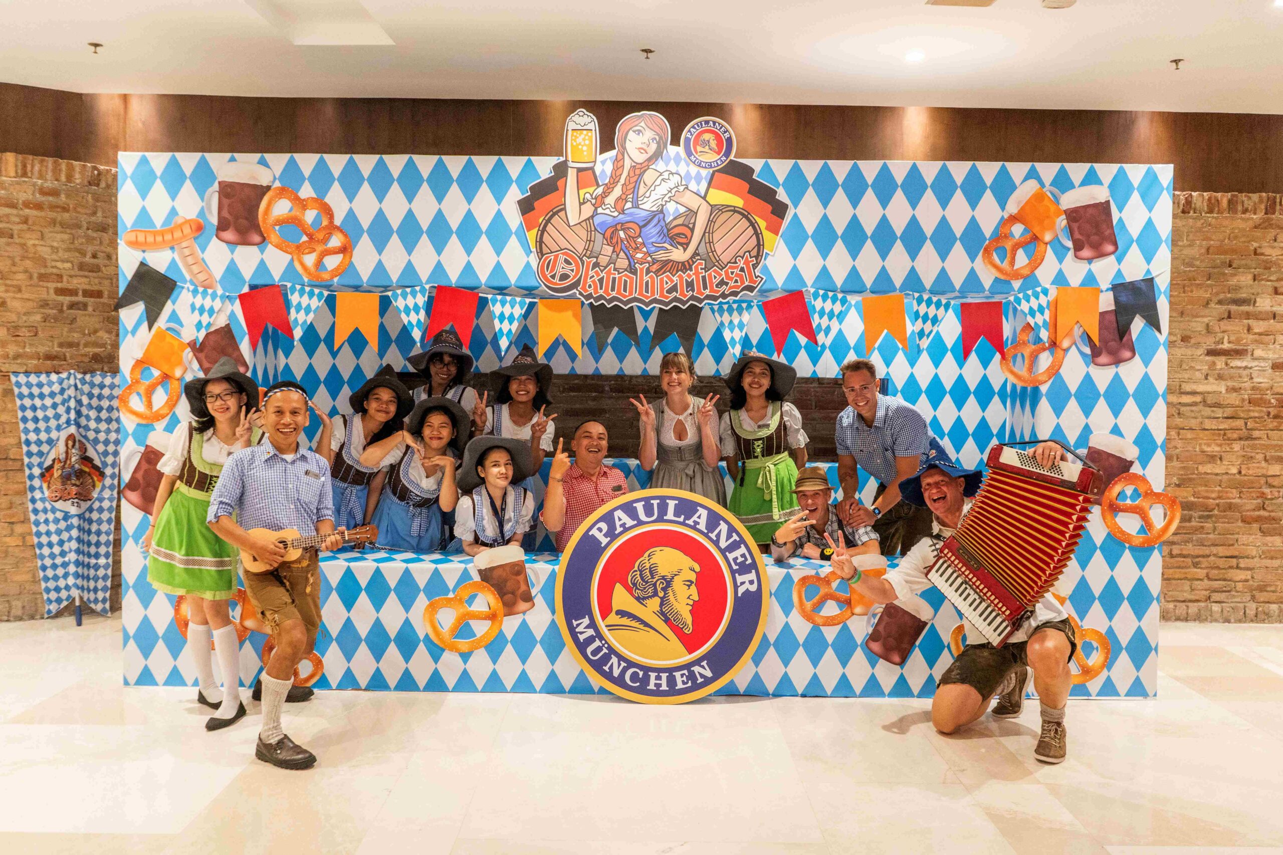 Hotel Indonesia Kempinski Jakarta's Oktoberfest event.