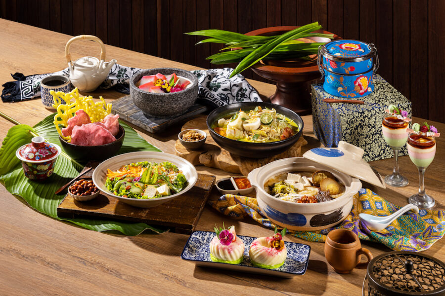 Mustikarasa-inspired dishes at Hotel Indonesia Kempinski Jakarta