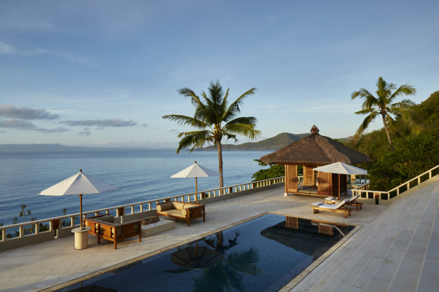 Amankila resort views