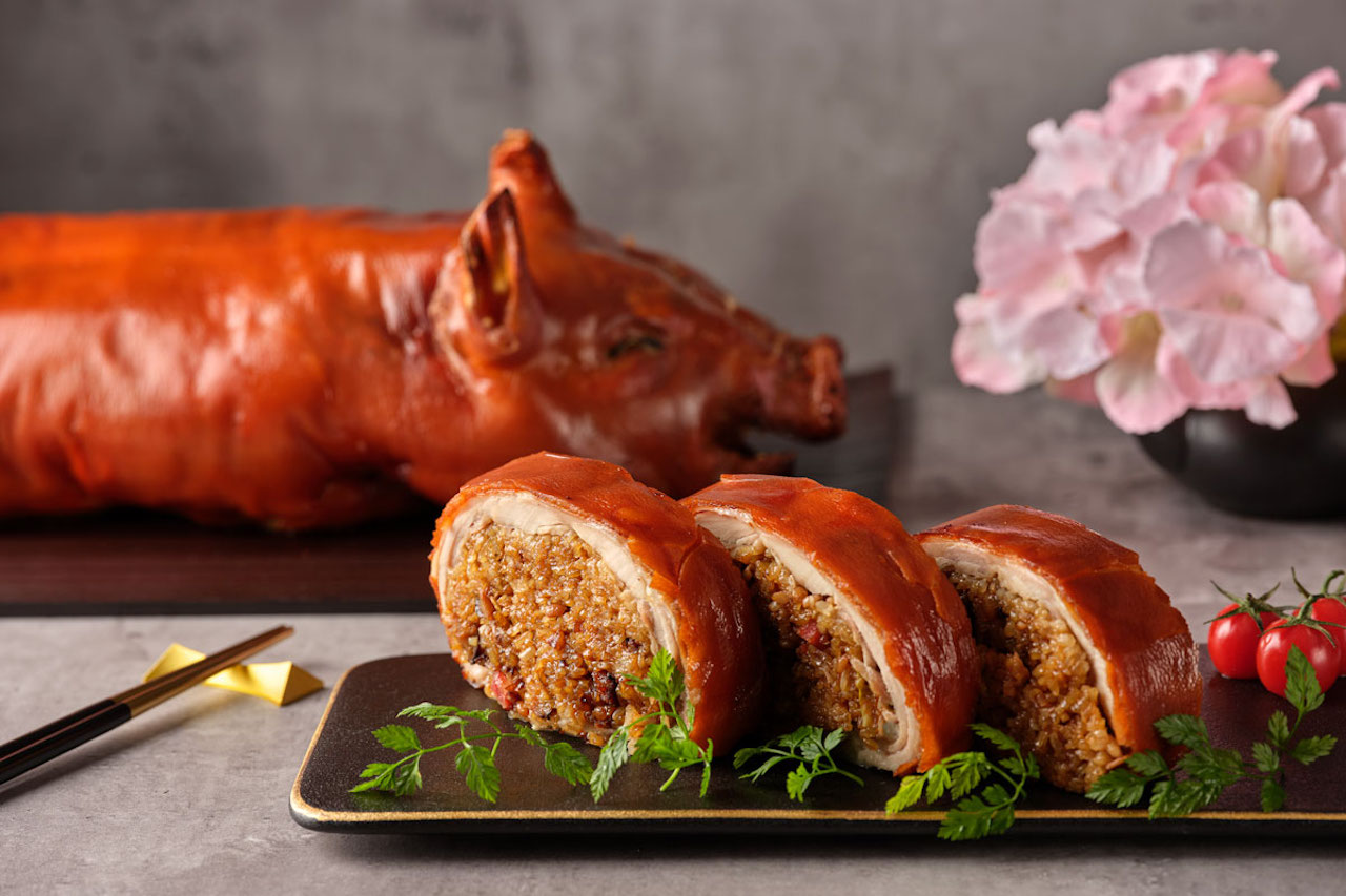 suckling pig, Where To Get Succulent Duck and Roast Suckling Pig for Chinese New Year 2025