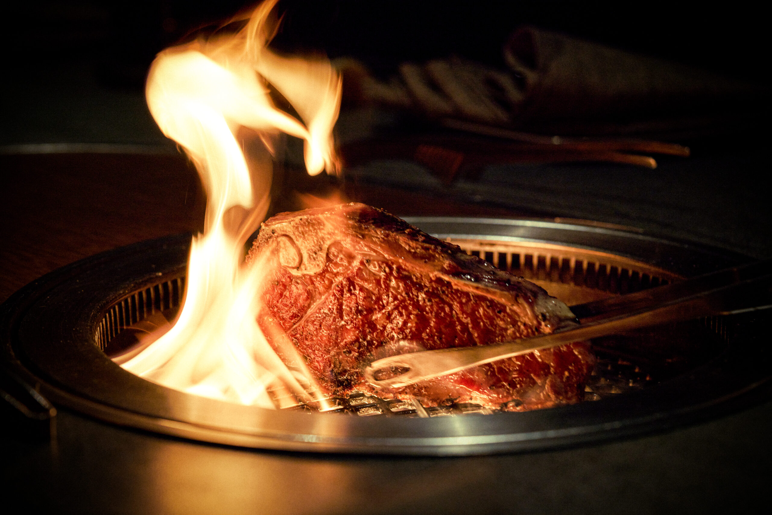 rise of open-flame cooking