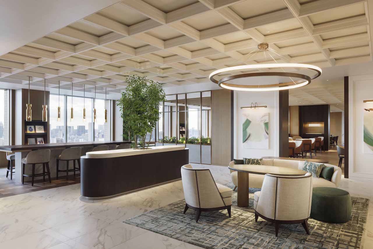 Tokyo, Tokyo’s Luxurious Hotel Club Lounges With A View