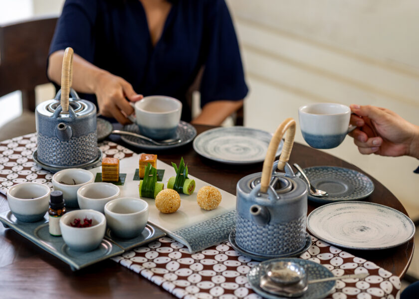 Mawedangan, Jumeirah Bali's tea ritual