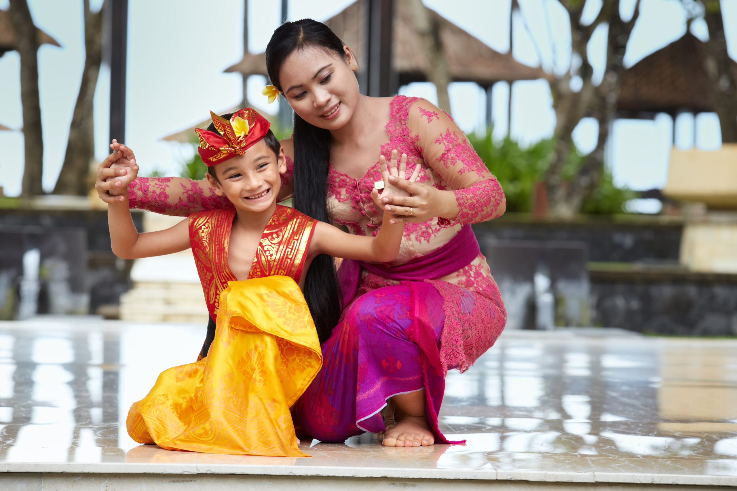 Balinese dance lesson