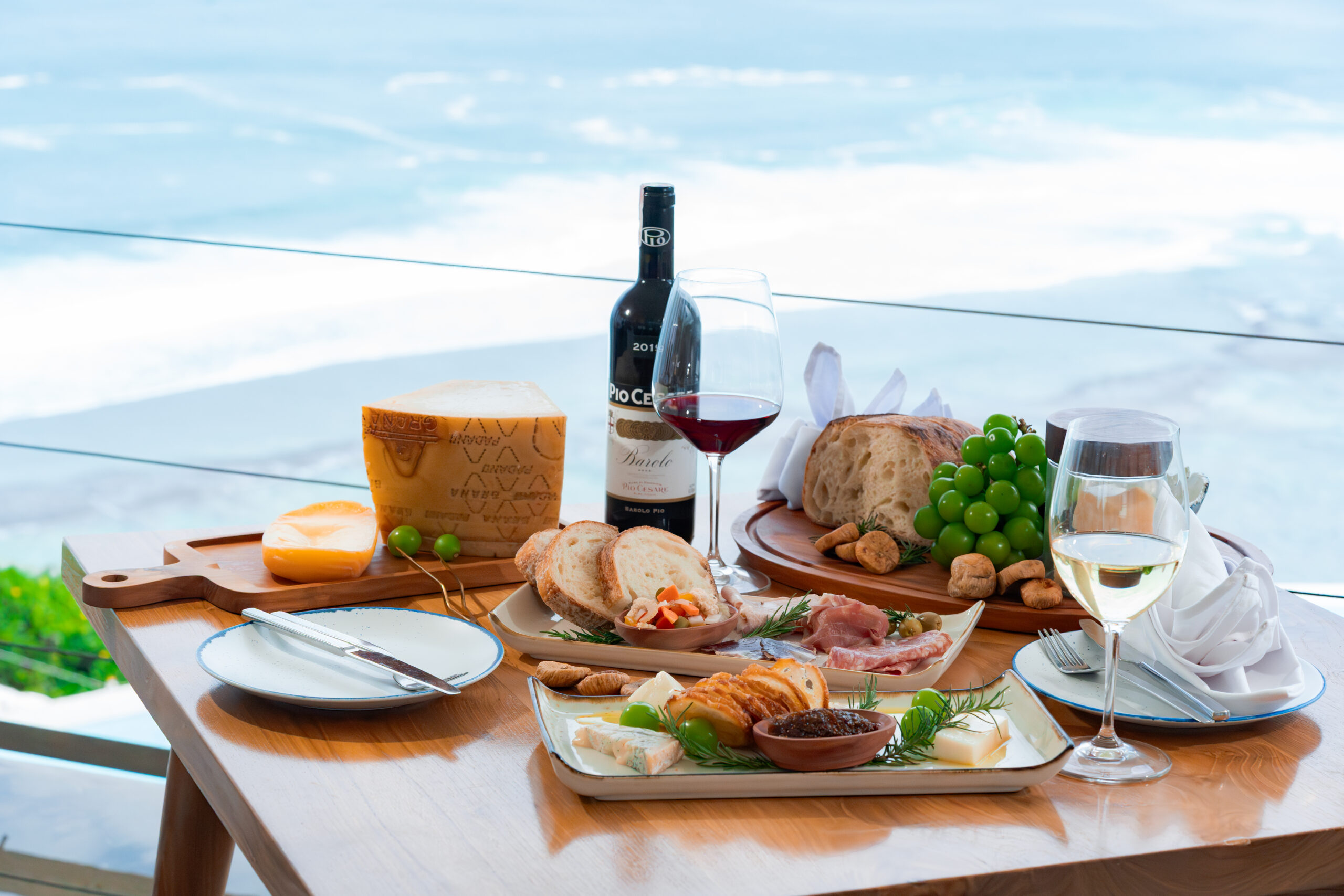Di Mare's charcuterie board is a delectable way to bring the Mediterranean to Bali