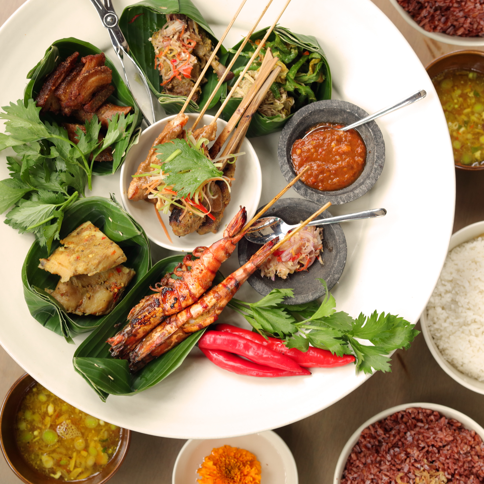 Indonesian Food in hotel restaurants