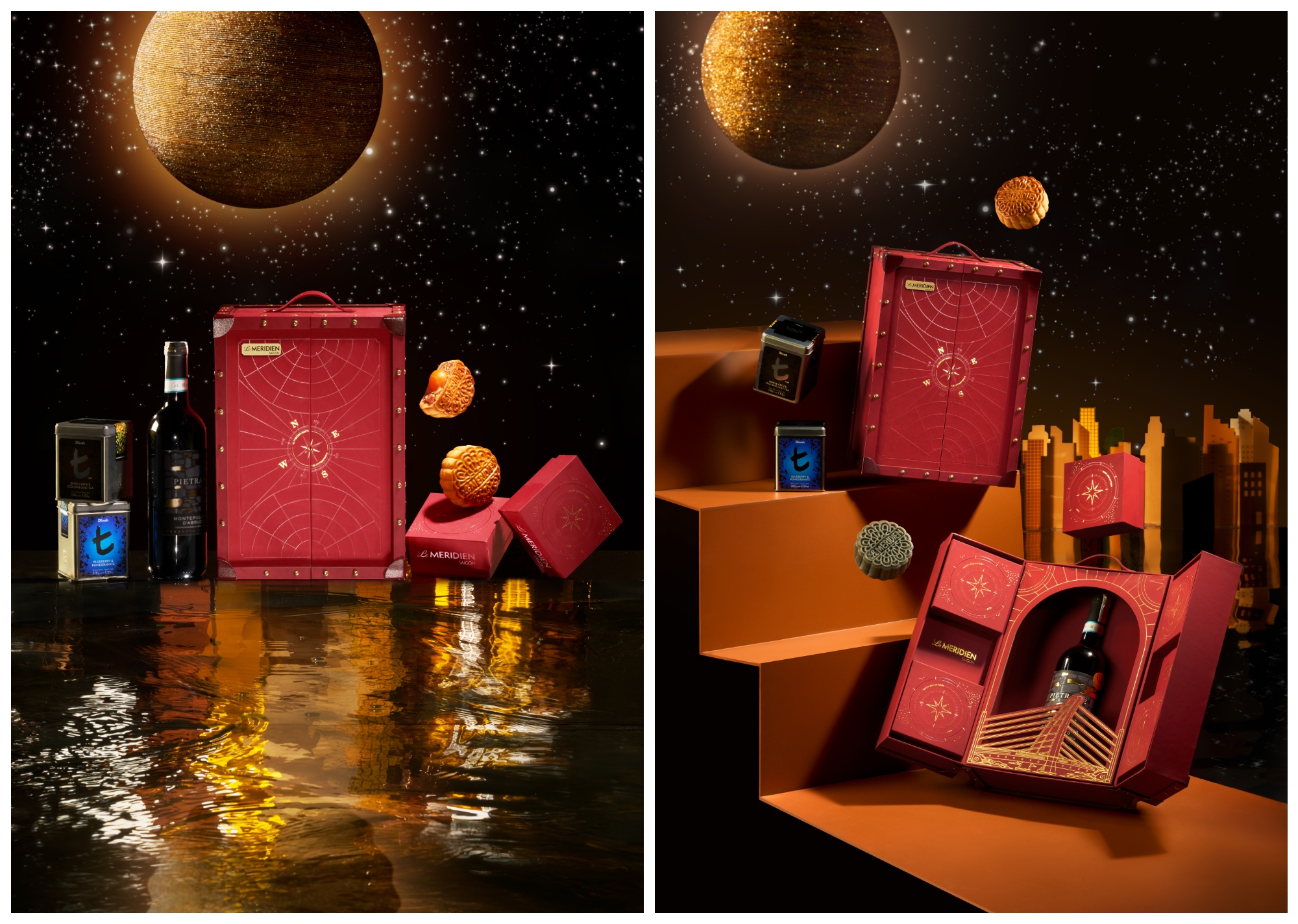 monncake, Admire Saigon&#8217;s Splendor with &#8216;Moonlight Glamour&#8217;