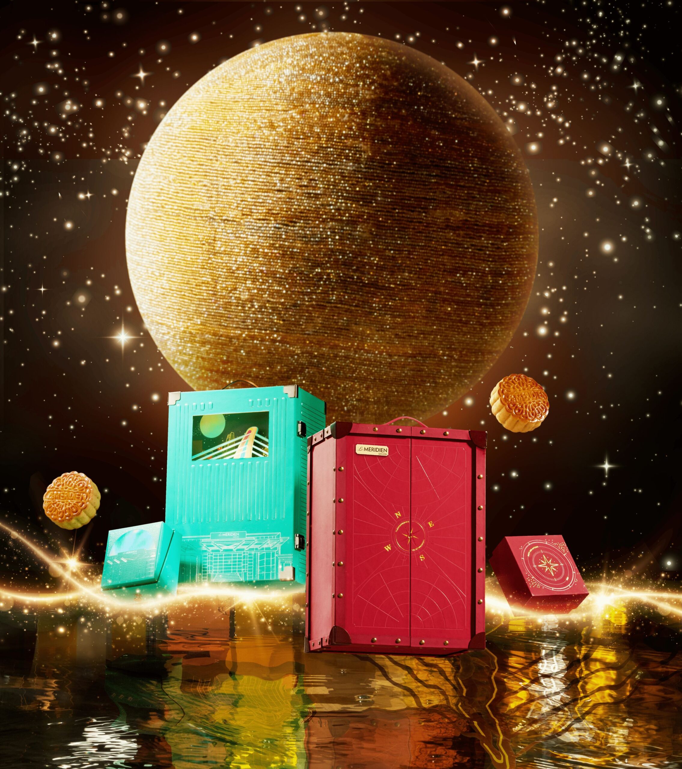 monncake, Admire Saigon&#8217;s Splendor with &#8216;Moonlight Glamour&#8217;