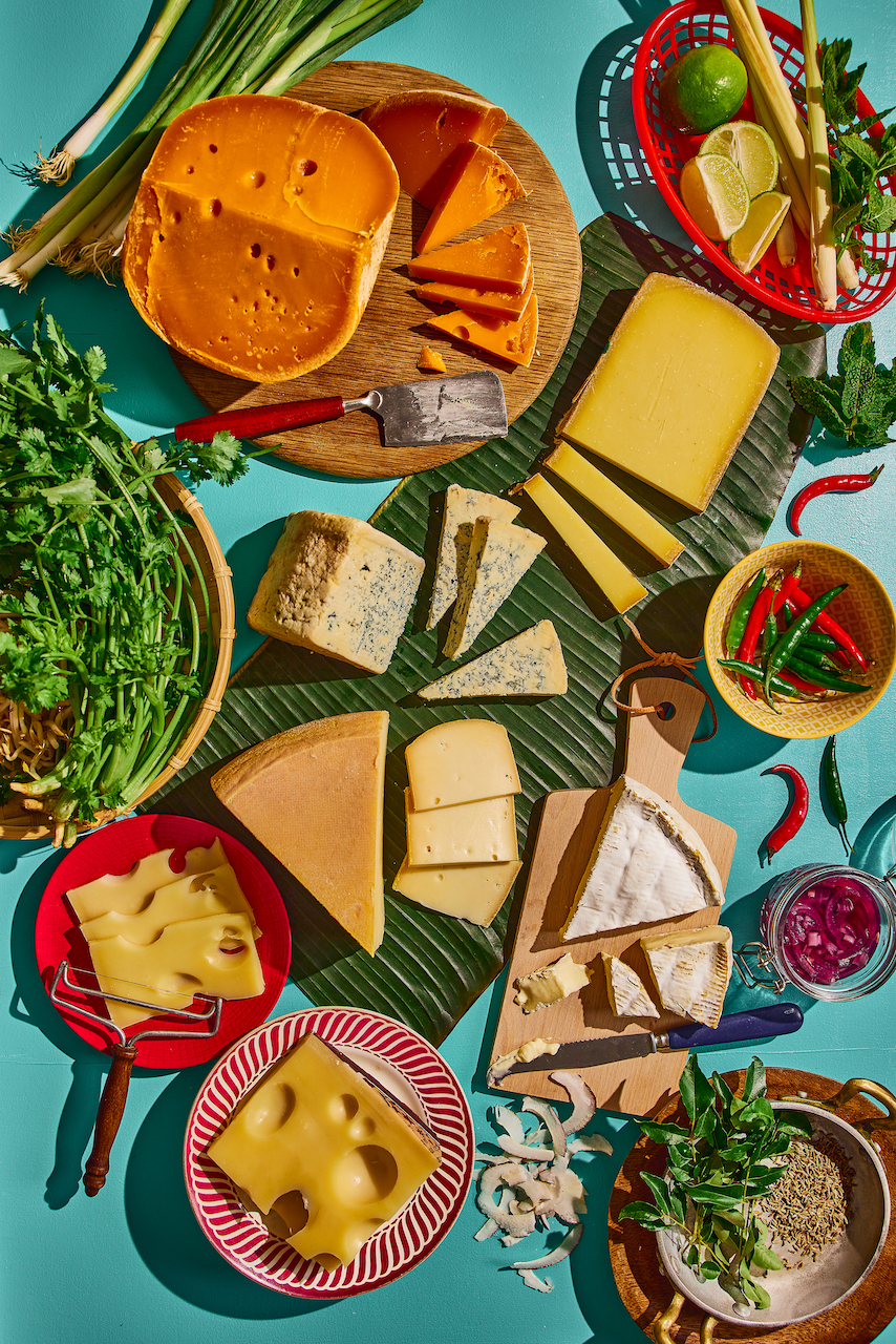 cheese, Explore how French Cheeses from Brie to Mimolette take on Singapore flavours